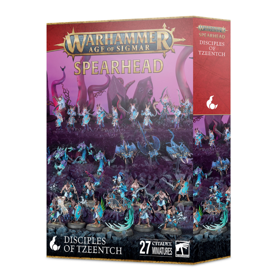 Spearhead: Disciples Of Tzeentch Warhammer Age of Sigmar Games Workshop   