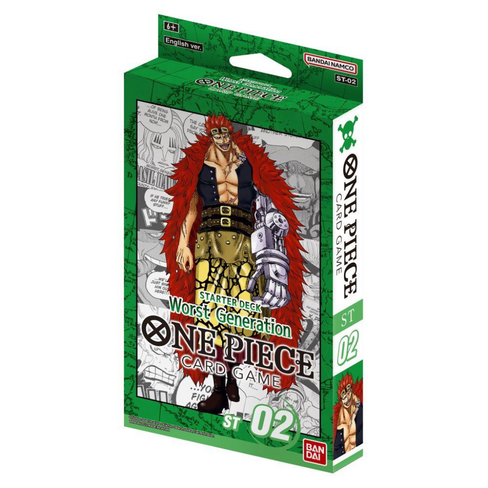 One Piece Card Game Worst Generation (ST-02) Starter Deck One Piece Bandai   