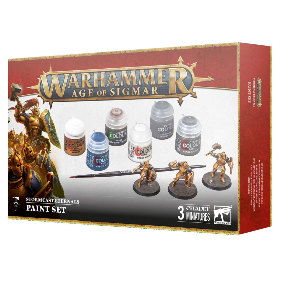 Age of Sigmar: Stormcast Eternals Paint Set Age of Sigmar Games Workshop Default Title  