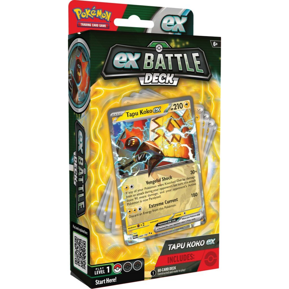 Pokémon TCG Tapu Koko ex Battle Deck Pokémon Scarlet & Violet Pokémon TCG Default Title