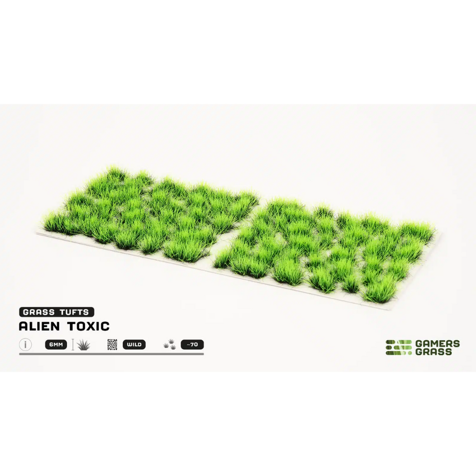 Gamers Grass - Alien Tufts - Toxic 6mm Wild Gamers Grass Basing Gamers Grass Default Title  