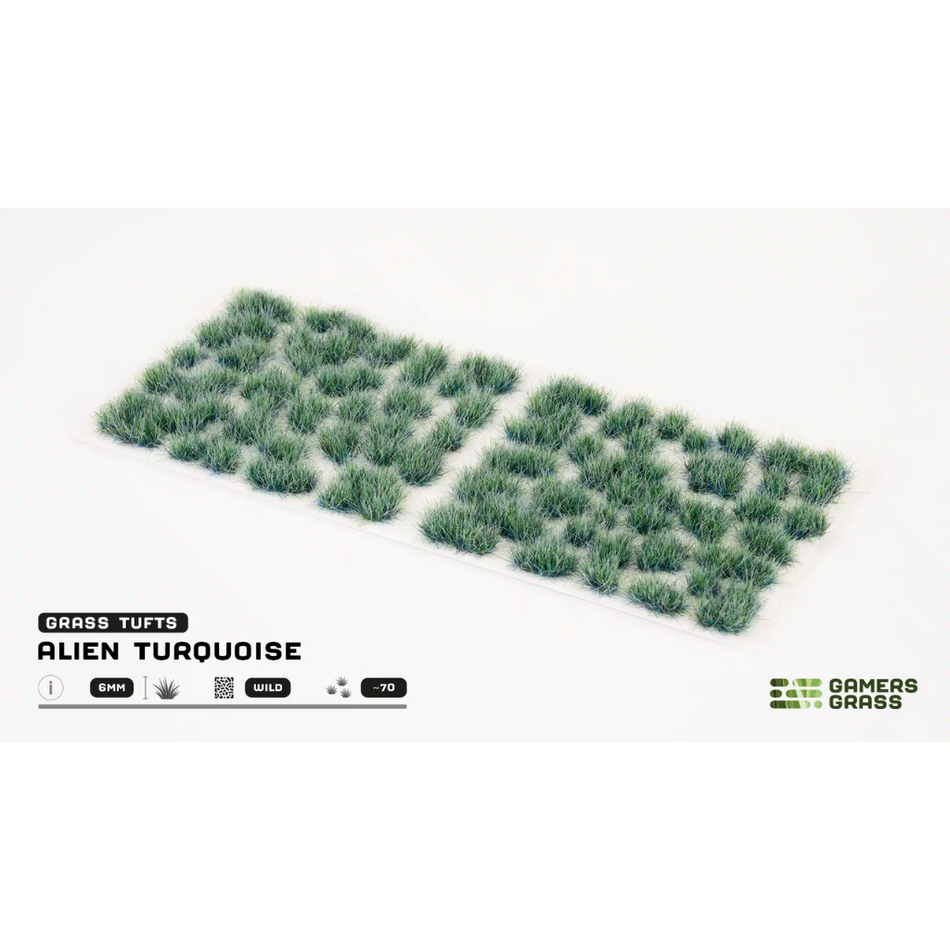 Gamers Grass - Alien Tufts - Turquoise 6mm Wild Gamers Grass Basing Gamers Grass Default Title  