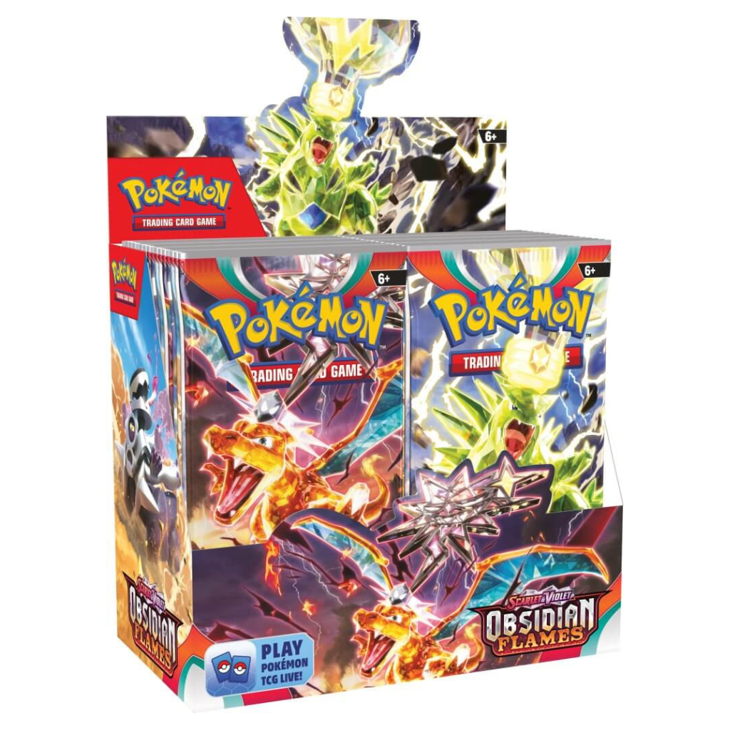 Pokémon TCG Scarlet & Violet 2 Obsidian Flames - Booster Box Pokemon SV Obsidian Flames Pokémon TCG Default Title  