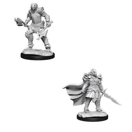 D&D Nolzurs Marvelous Unpainted Miniatures Dragonborn Fighter Female Dungeons & Dragons WizKids   