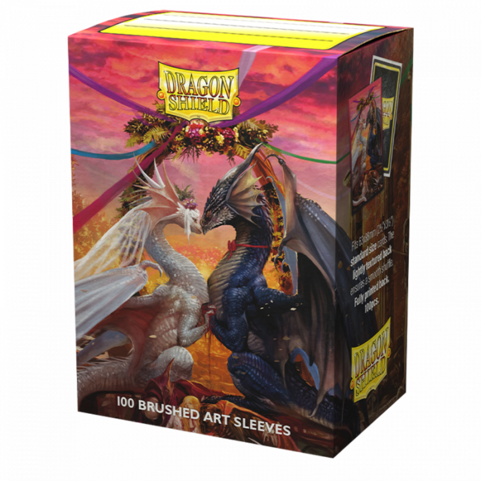 Dragon Shield Brushed Art - Valentines Dragon 2023 Card Sleeves Dragon Shield   