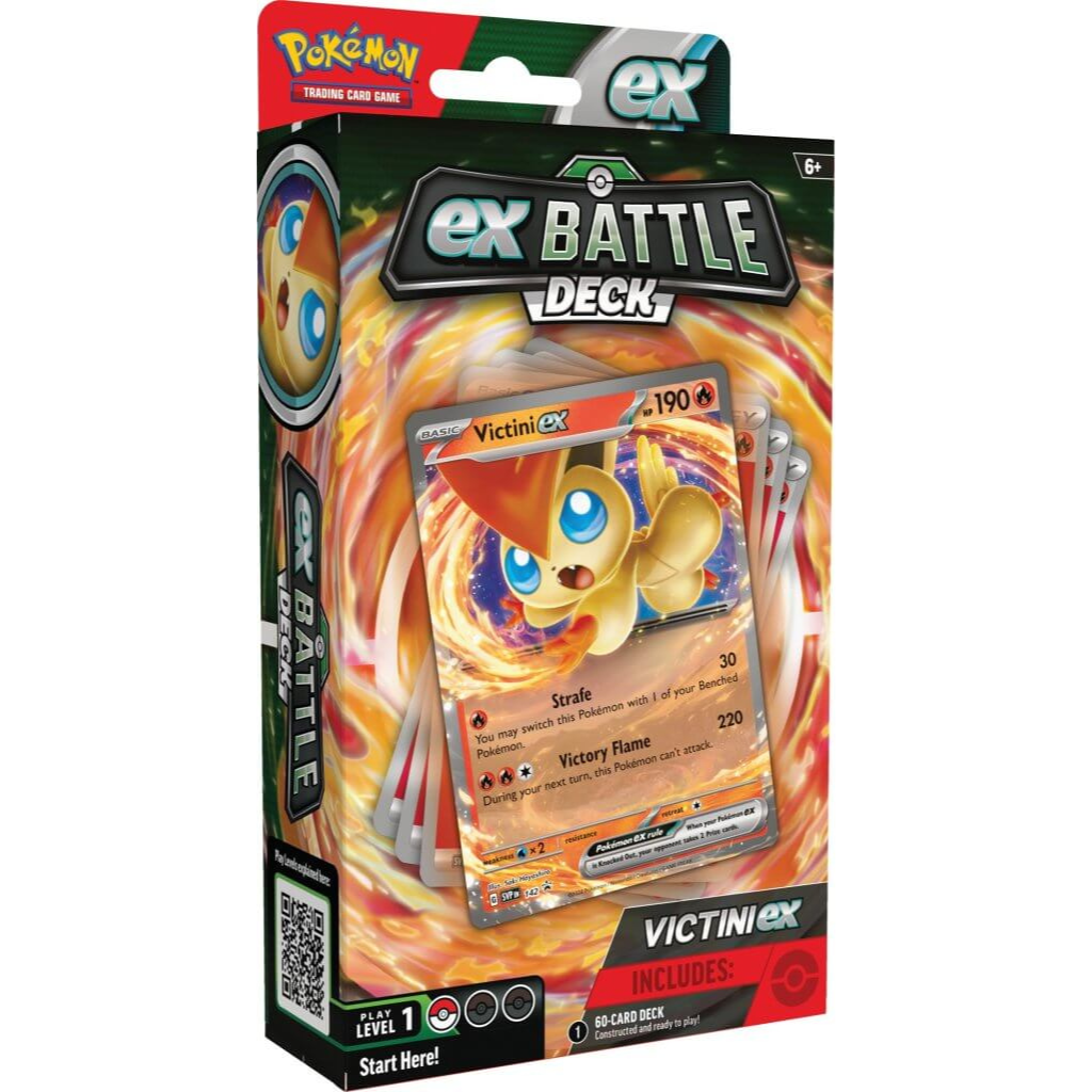 Pokémon TCG Victini Ex Battle Deck Pokémon Scarlet & Violet Pokémon TCG Default Title  