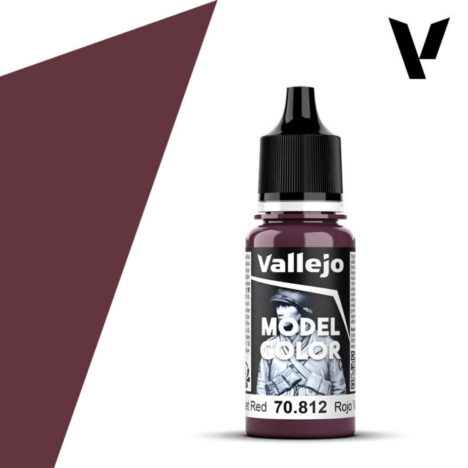 Vallejo Model Color Violet Red 17ml Acrylic Paint Vallejo Model Color Vallejo Default Title  