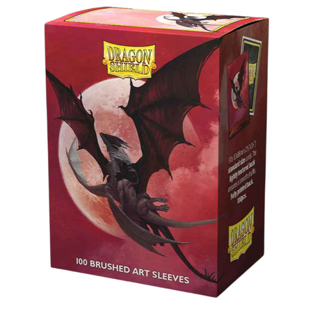 Dragon Shield Brushed Art - Valentine Dragons 2024 Card Sleeves Dragon Shield   