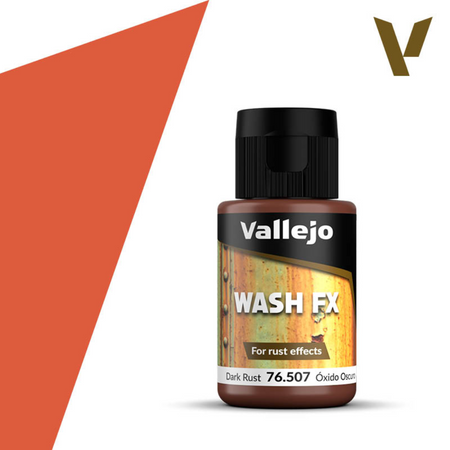 Vallejo Model Wash Dark Rust 35ml bottle Vallejo Model Wash Vallejo Default Title  