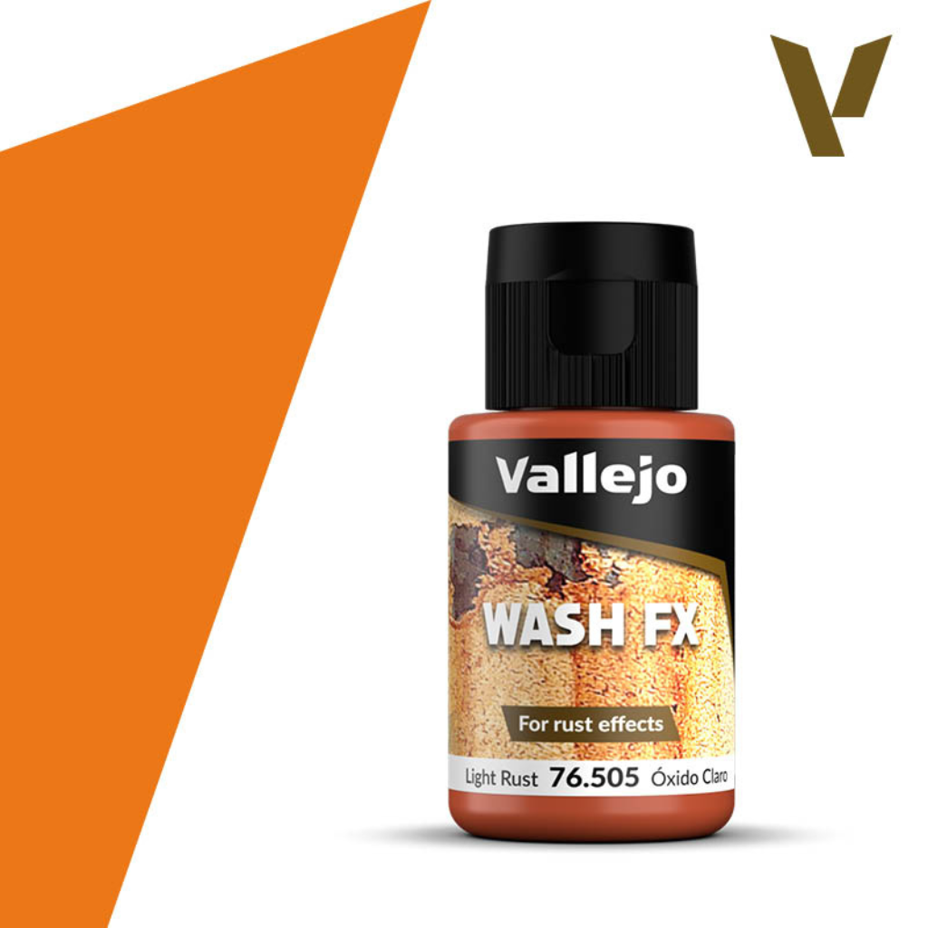 Vallejo Model Wash Light Rust 35ml bottle Vallejo Model Wash Vallejo Default Title  