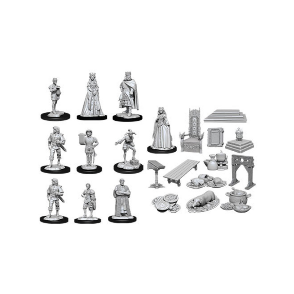 WizKids Deep Cuts Unpainted Miniatures Towns People Castle Dungeons & Dragons WizKids Default Title  