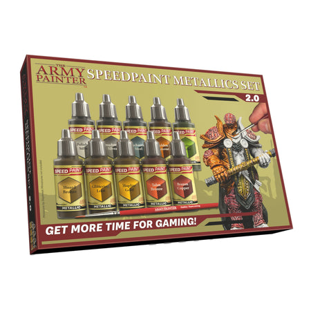 Army Painter Speedpaint Metallics Set 2.0 Army Painter Speedpaint The Army Painter Default Title  