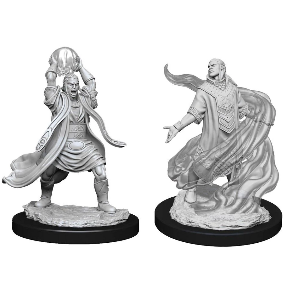 D&D Nolzurs Marvelous Unpainted Miniatures Male Elf Sorcerer Dungeons & Dragons WizKids   