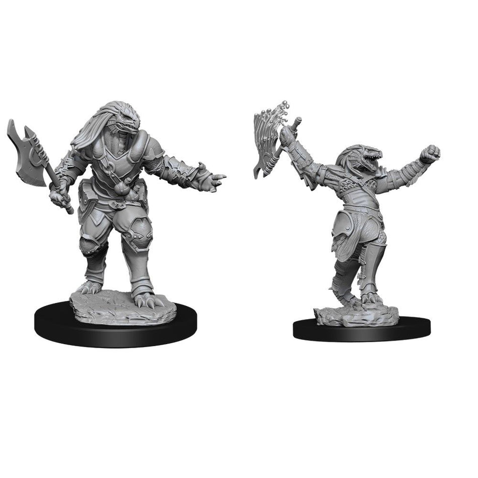 D&D Nolzurs Marvelous Unpainted Miniatures Female Dragonborn Fighter Dungeons & Dragons WizKids   