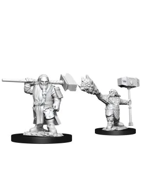 D&D Nolzurs Marvelous Unpainted Miniatures Male Dwarf Cleric Dungeons & Dragons WizKids   