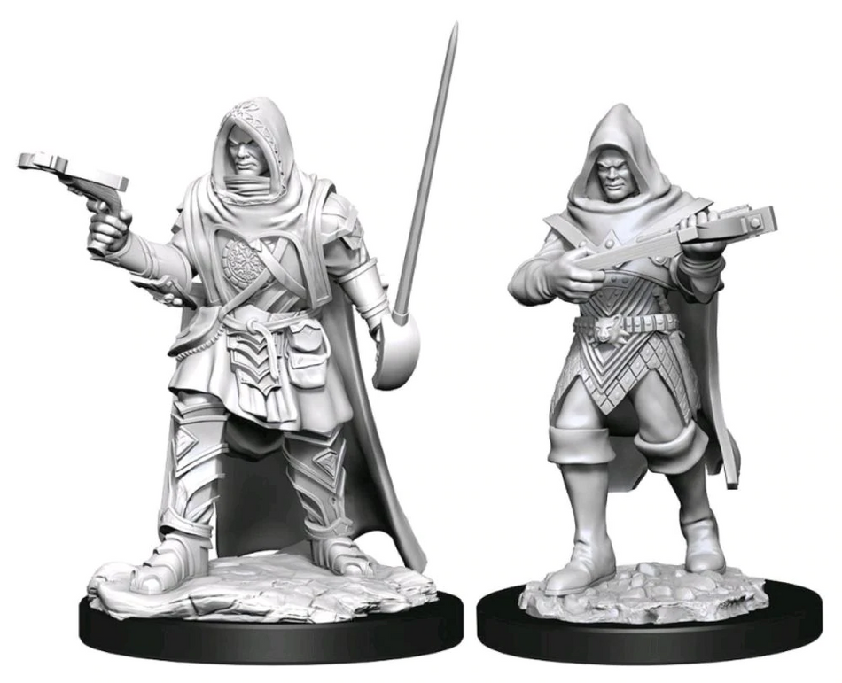 Pathfinder Deep Cuts Unpainted Miniatures Human Rogue Male Dungeons & Dragons WizKids   