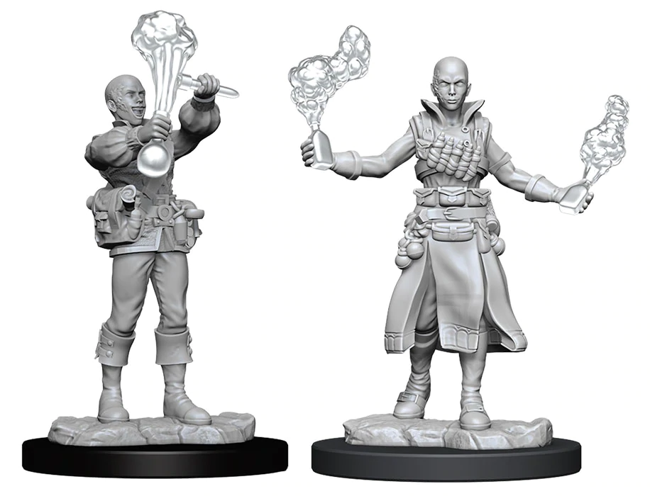 Pathfinder Deep Cuts Unpainted Miniatures Human Alchemist Female Dungeons & Dragons WizKids   