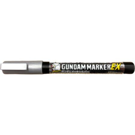 Gundam Marker EX Plated Silver Mr Hobby Accessories & Tools GSI Creos Default Title  