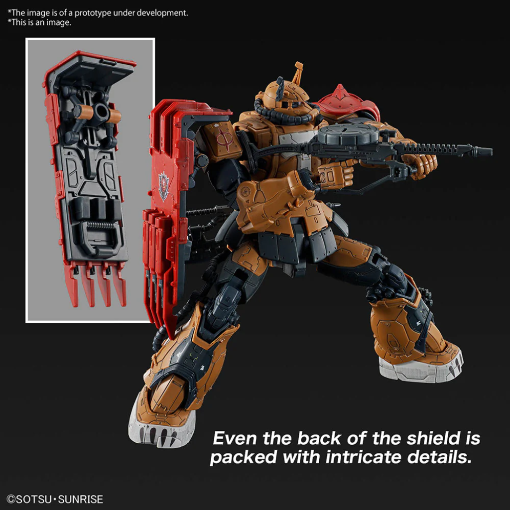 HG 1/144 Zaku II F Type Solari (Requiem for Vengeance) Gundam Model Kit Bandai