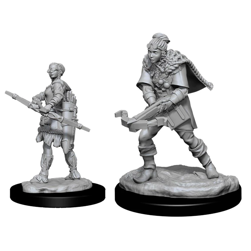 D&D Nolzurs Marvelous Unpainted Miniatures Female Human Ranger Dungeons & Dragons WizKids   