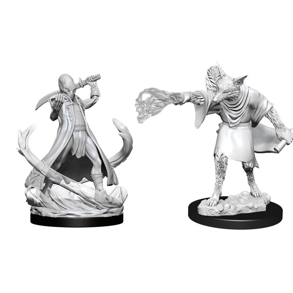 D&D Nolzurs Marvelous Unpainted Miniatures Arcanaloth and Ultroloth Dungeons & Dragons WizKids   