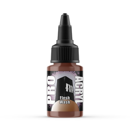 MPA-202 Monument Pro Acryl Washes - Flesh Wash 22ml Monument Pro Acryl Paints Monument Hobbies   