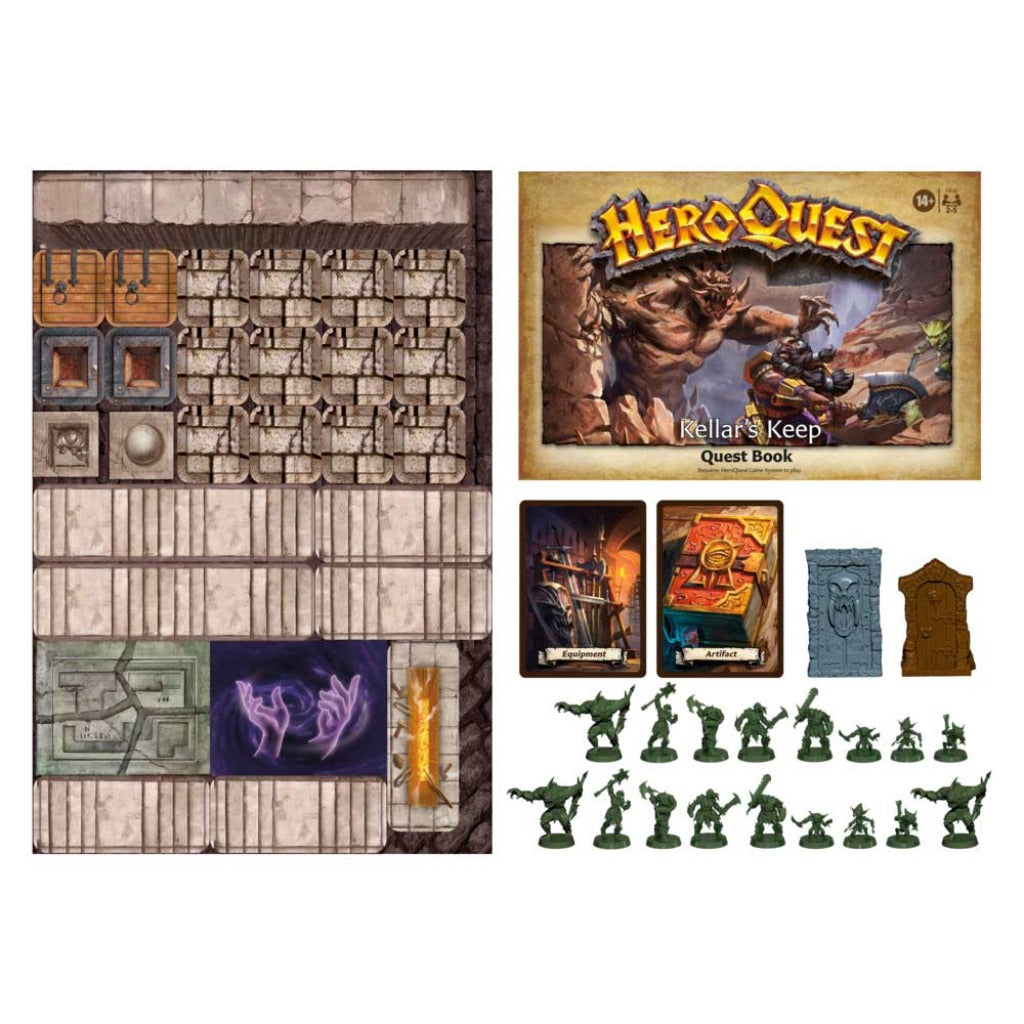 HeroQuest - Kellar's Keep Expansion HeroQuest Hasbro   