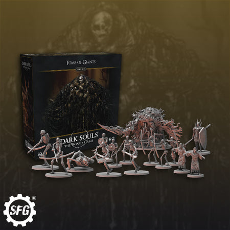 Dark Souls The Board Game: Tomb of Giants Core Set Board Games Steamforged Games Default Title  