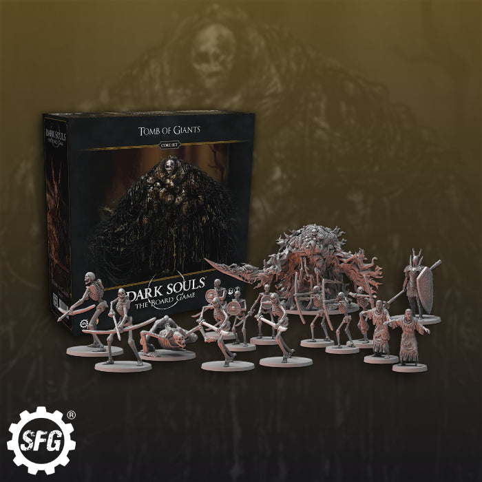 Dark Souls The Board Game: Tomb of Giants Core Set Board Games Steamforged Games Default Title  