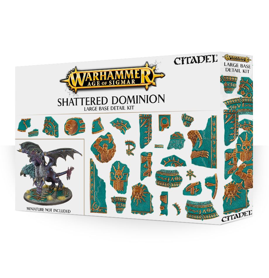 Shattered Dominion Large Base Detail Kit Games Workshop Terrain Games Workshop   