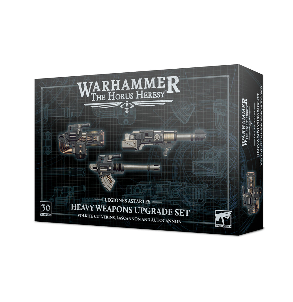 Legiones Astartes Heavy Weapons Upgrade Set - Volkite Culverins, Lascannons & Autocannons The Horus Heresy Games Workshop   