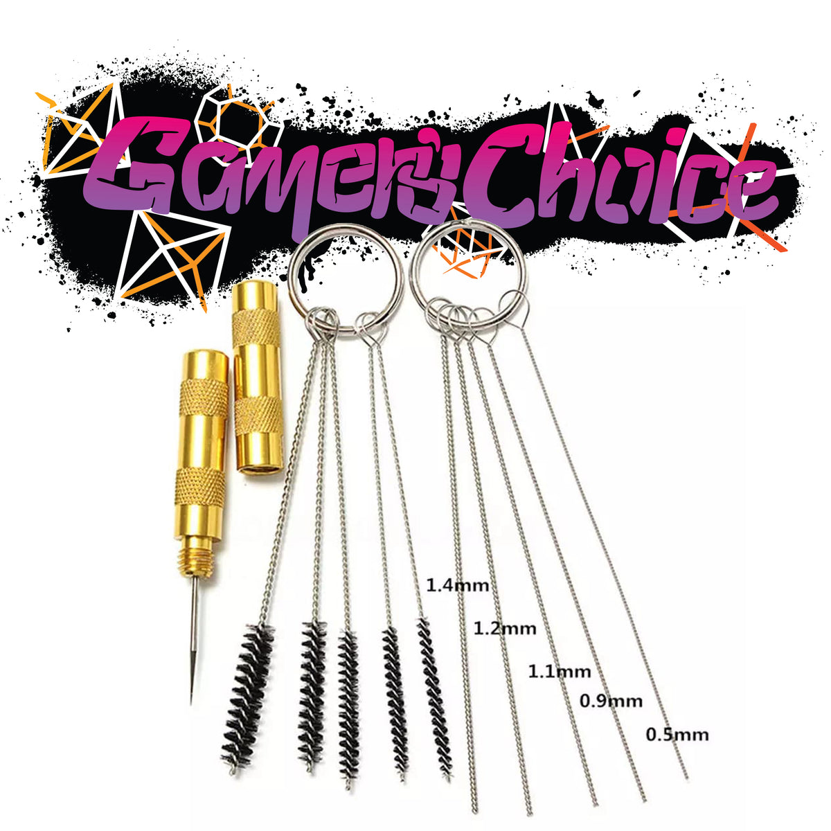 Gamers Choice Airbrush Cleaning Tools Tools & Materials Gamers Choice   