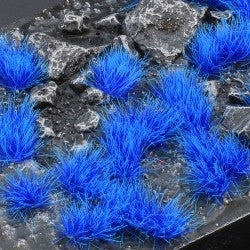 Gamers Grass - Alien Tufts - Blue 6mm Wild Gamers Grass Basing Gamers Grass   