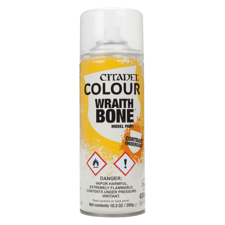 Citadel Spray Paints - Wraithbone Citadel Sprays Games Workshop Paints   