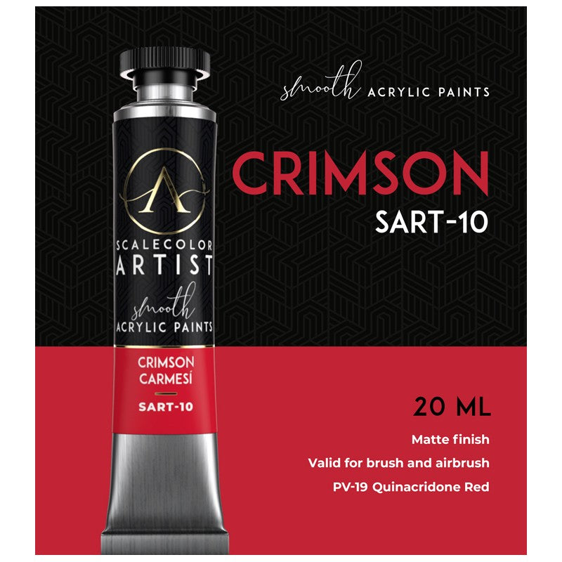 SART-10 CRIMSON Scale75 Artist Range Lets Play Games   