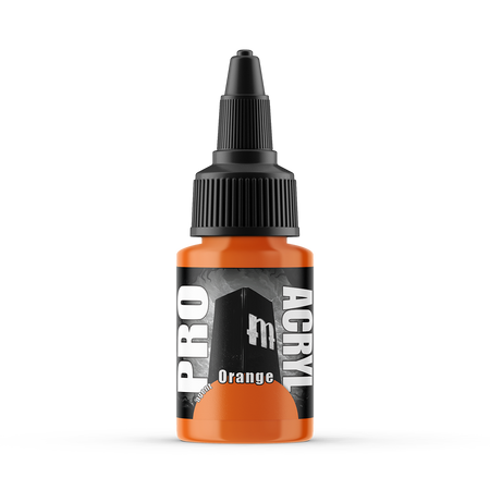 MPA-007 Monument Pro Acryl - Orange 22ml Monument Pro Acryl Paints Monument Hobbies   