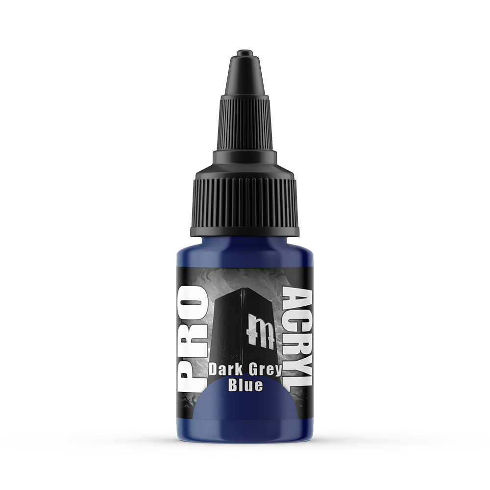 MPA-014 Monument Pro Acryl - Dark Grey Blue 22ml Monument Pro Acryl Paints Monument Hobbies   