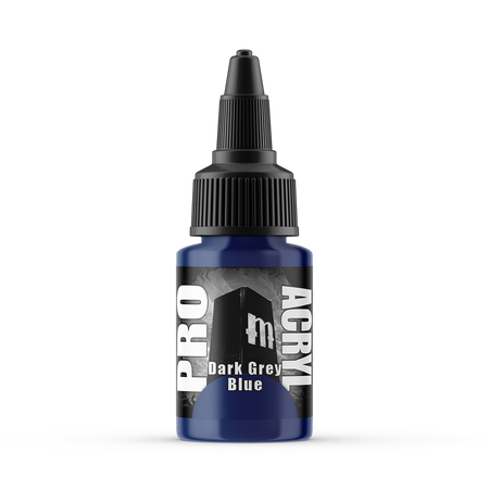 MPA-014 Monument Pro Acryl - Dark Grey Blue 22ml Monument Pro Acryl Paints Monument Hobbies   