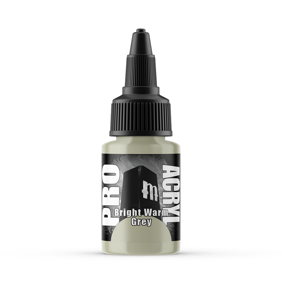 MPA-015 Monument Pro Acryl - Bright Warm Grey 22ml Monument Pro Acryl Paints Monument Hobbies   