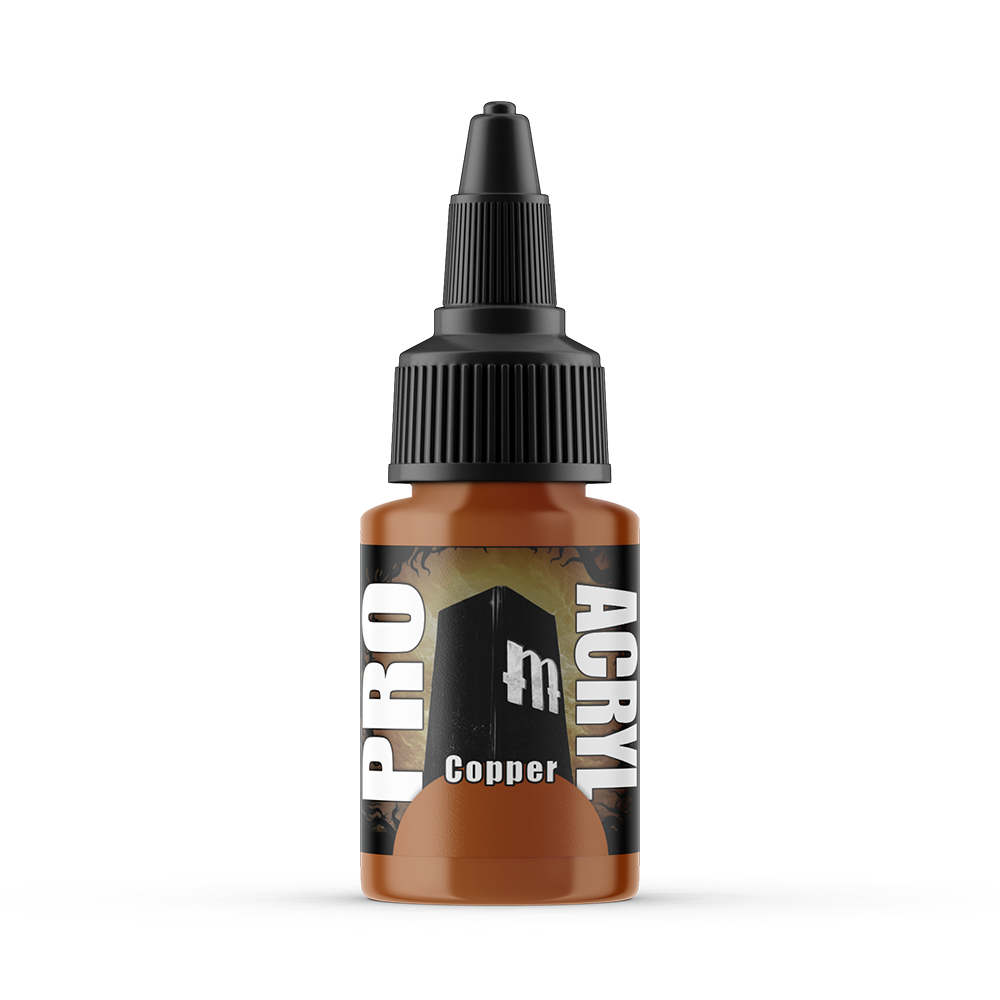 MPA-027 Monument Pro Acryl - Copper 22ml Monument Pro Acryl Paints Monument Hobbies   