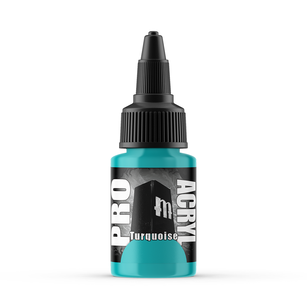 MPA-054 Monument Pro Acryl - Turquoise 22ml Monument Pro Acryl Paints Monument Hobbies   