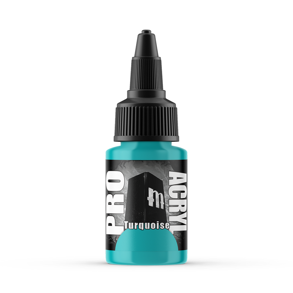 MPA-054 Monument Pro Acryl - Turquoise 22ml Monument Pro Acryl Paints Monument Hobbies   