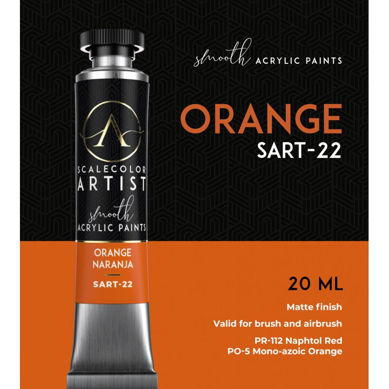 SART-22 ORANGE Scale75 Artist Range Lets Play Games   