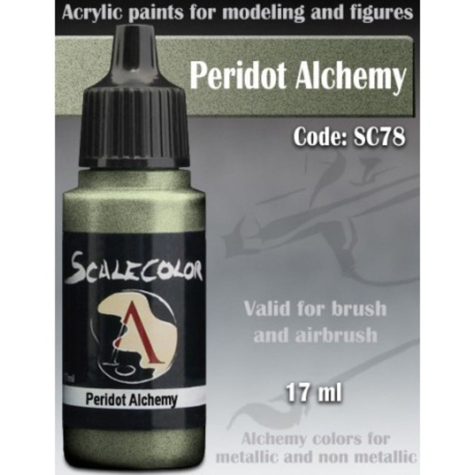 Scale 75 Scalecolor Metal n' Alchemy Peridot Alchemy 17ml Scalecolor Paints Scale 75 Default Title  