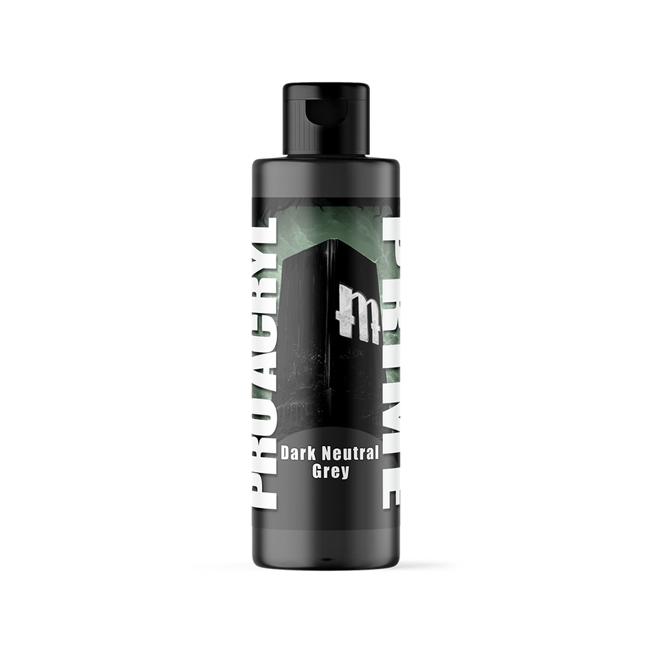 MPAP-005 Monument Pro Acryl Prime - Dark Neutral Grey 120ml Monument Pro Acryl Paints Monument Hobbies   