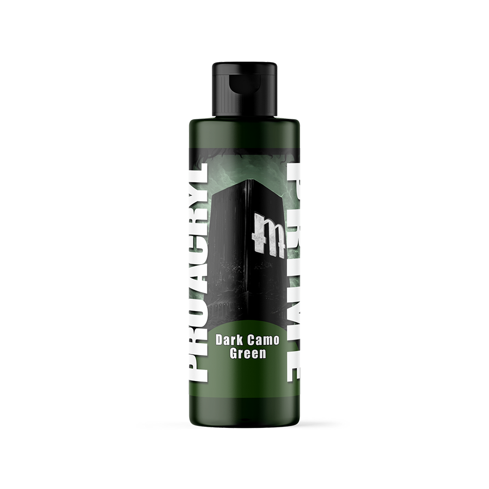 MPAP-007 Monument Pro Acryl Prime - Dark Camo Green 120ml Monument Pro Acryl Paints Monument Hobbies   