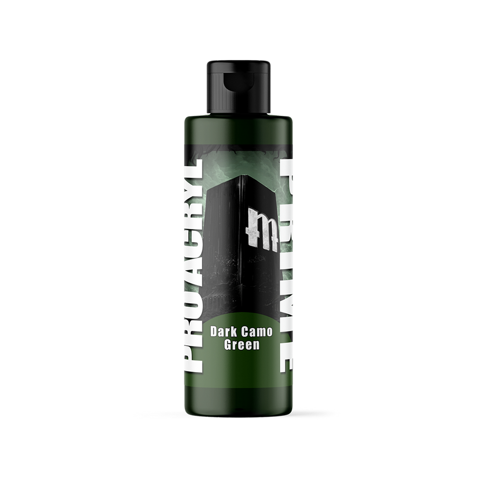 MPAP-007 Monument Pro Acryl Prime - Dark Camo Green 120ml Monument Pro Acryl Paints Monument Hobbies   