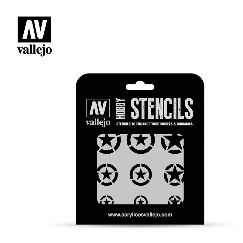 Vallejo Stencils - Air Markings - USAF Markings Vallejo Stencils Vallejo   