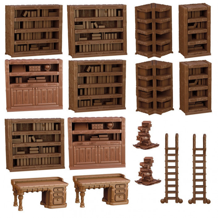 TerrainCrate Library Terrain Crate Mantic   