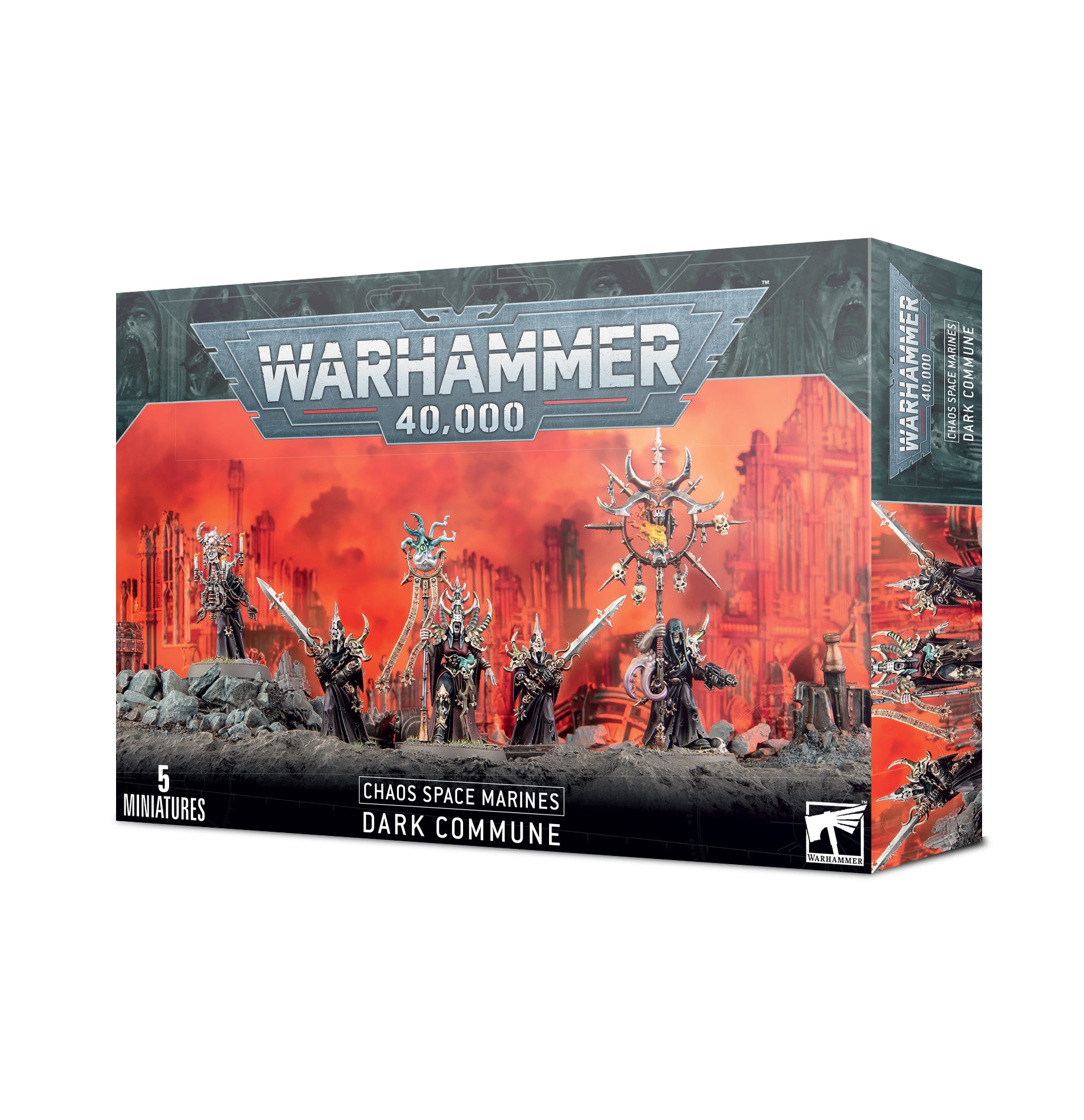 Dark Commune Chaos Space Marines Games Workshop   